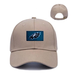 Philadelphia Eagles NFL Curved Strapback Hats 129557