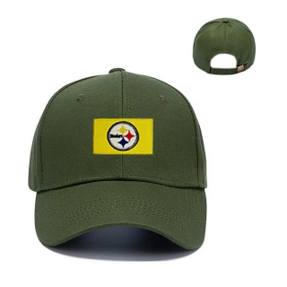 Pittsburgh Steelers NFL Curved Strapback Hats 129559
