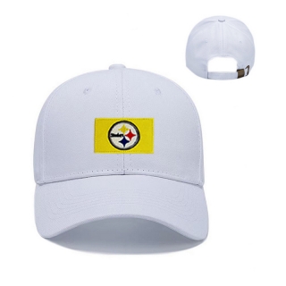Pittsburgh Steelers NFL Curved Strapback Hats 129561