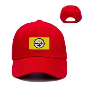Pittsburgh Steelers NFL Curved Strapback Hats 129564