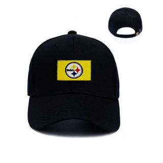 Pittsburgh Steelers NFL Curved Strapback Hats 129566