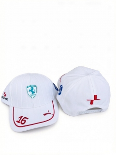 Ferarri Curved Adjustable Hats 129611