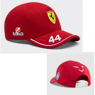Ferarri Curved Adjustable Hats 129613