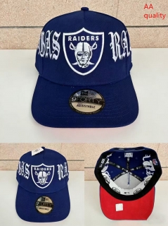 Las Vegas Raiders NFL 9FORTY Curved Adjustable Hats 129614