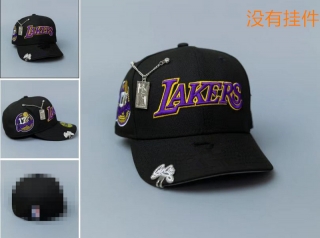 Los Angeles Lakers NBA 9FORTY Curved Adjustable Hats Accessories Not Included 129678