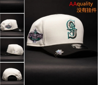 Seattle Mariners MLB 9FORTY Curved Adjustable Hats Accessories Not Included 129686