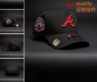 Atlanta Braves MLB 9FORTY Curved Adjustable Hats Accessories Not Included 129818