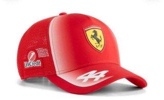 Ferrari Curved Adjustable Hats 129825