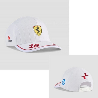 Ferrari Curved Adjustable Hats 129826