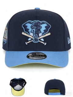 Oakland Athletics MLB 9FORTY Curved Adjustable Hats 129861