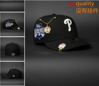 Philadelphia Phillies MLB 9FORTY Curved Adjustable Hats Accessories Not Included 129864
