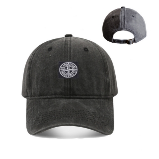 Stone Island Curved Adjustable Hats 129920