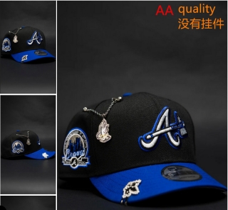 Atlanta Braves MLB 9FORTY Curved Adjustable Hats Accessories Not Included 130085