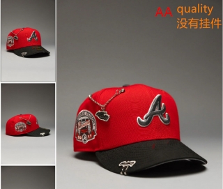 Atlanta Braves MLB 9FORTY Curved Adjustable Hats Accessories Not Included 130086