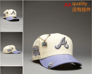 Atlanta Braves MLB 9FORTY Curved Adjustable Hats Accessories Not Included 130087