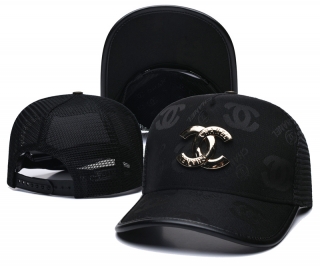 Chanel Curved Mesh Adjustable Hats 130096