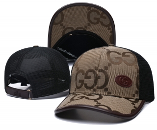 Gucci Curved Mesh Adjustable Hats 130112