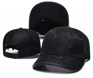 Gucci Curved Mesh Adjustable Hats 130113