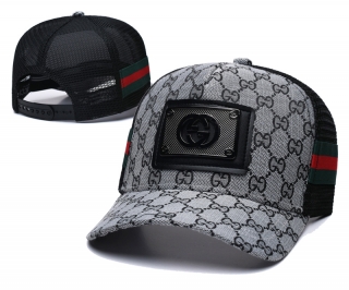 Gucci Curved Mesh Adjustable Hats 130119
