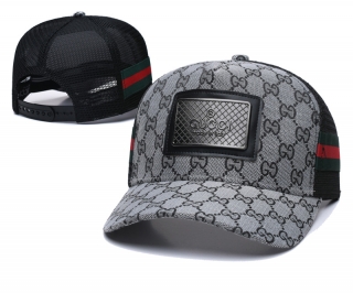 Gucci Curved Mesh Adjustable Hats 130120