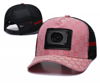 Gucci Curved Mesh Adjustable Hats 130127