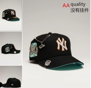 New York Yankees MLB 9FORTY Curved Adjustable Hats Accessories Not Included 130167