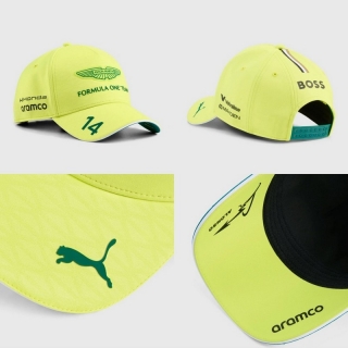 Aston Martin Formula One Team Curved Adjustable Hats 130220