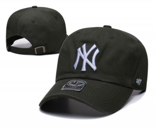 New York Yankees MLB Curved 47Brand Adjustable Hats 130344