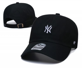 New York Yankees MLB Curved 47Brand Adjustable Hats 130348