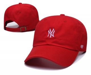 New York Yankees MLB Curved 47Brand Adjustable Hats 130359