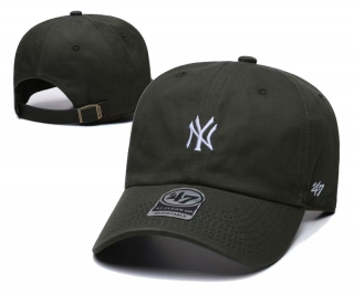 New York Yankees MLB Curved 47Brand Adjustable Hats 130362