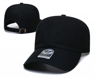 New York Yankees MLB Curved 47Brand Adjustable Hats 130365