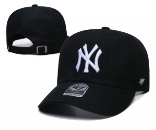 New York Yankees MLB Curved 47Brand Adjustable Hats 130369