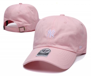 New York Yankees MLB Curved 47Brand Adjustable Hats 130370