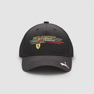 Ferrari Puma Curved Adjustable Hats 130382