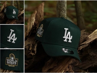 Los Angeles Dodgers MLB 9FORTY Curved Adjustable Hats 130388