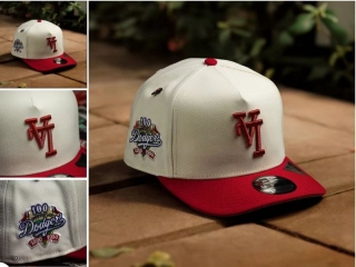 Los Angeles Dodgers MLB 9FORTY Curved Adjustable Hats 130389