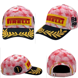 Pirelli Podium Curved Adjustable Hats 130408