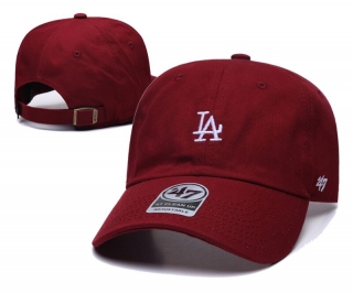 Los Angeles Dodgers MLB 47Brand Curved Adjustable Hats 130496
