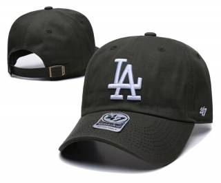 Los Angeles Dodgers MLB 47Brand Curved Adjustable Hats 130500