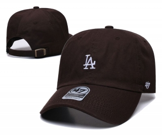 Los Angeles Dodgers MLB 47Brand Curved Adjustable Hats 130505