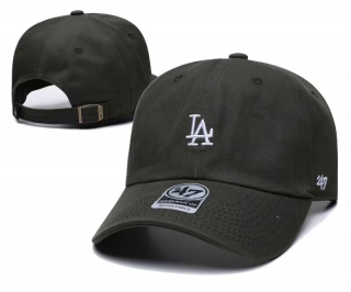 Los Angeles Dodgers MLB 47Brand Curved Adjustable Hats 130508