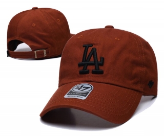 Los Angeles Dodgers MLB 47Brand Curved Adjustable Hats 130510