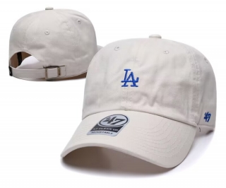 Los Angeles Dodgers MLB 47Brand Curved Adjustable Hats 130511