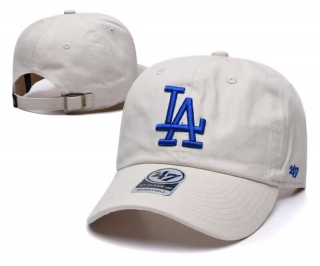 Los Angeles Dodgers MLB 47Brand Curved Adjustable Hats 130514