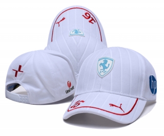Ferrari Puma Curved Snapback Hats 130537