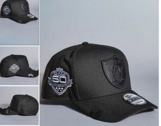 Las Vegas Raiders NFL 9FIFTY Curved Snapback Hats 130538