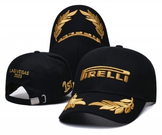 Pirelli Curved Adjustable Hats 130555