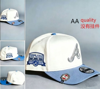 Atlanta Braves MLB 9FORTY Curved Adjustable Hats Accessories Not Included 130606