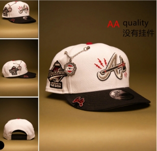 Atlanta Braves MLB 9FORTY Curved Adjustable Hats Accessories Not Included 130607